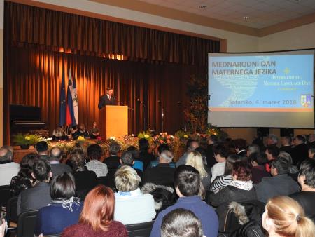 Prireditev namenjena mednarodnemu dnevu maternega jezika in drugi obisk predsednika RS v Občini Razkrižje 11